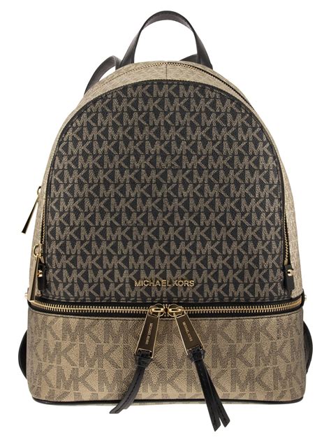 rhea medium backpack michael kors|michael kors rhea backpack black.